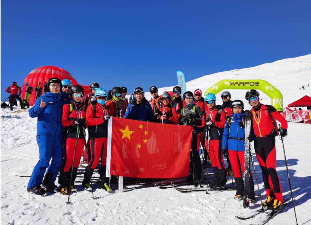 	国际滑雪登山联合会青年世界杯意大利站&mdash;&mdash;中国队获得个人越野项目2金1银1铜